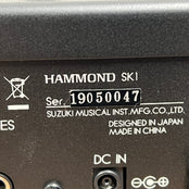 Hammond SK1 61 Stage Keyboard Serial No: 19050047 | Second Hand