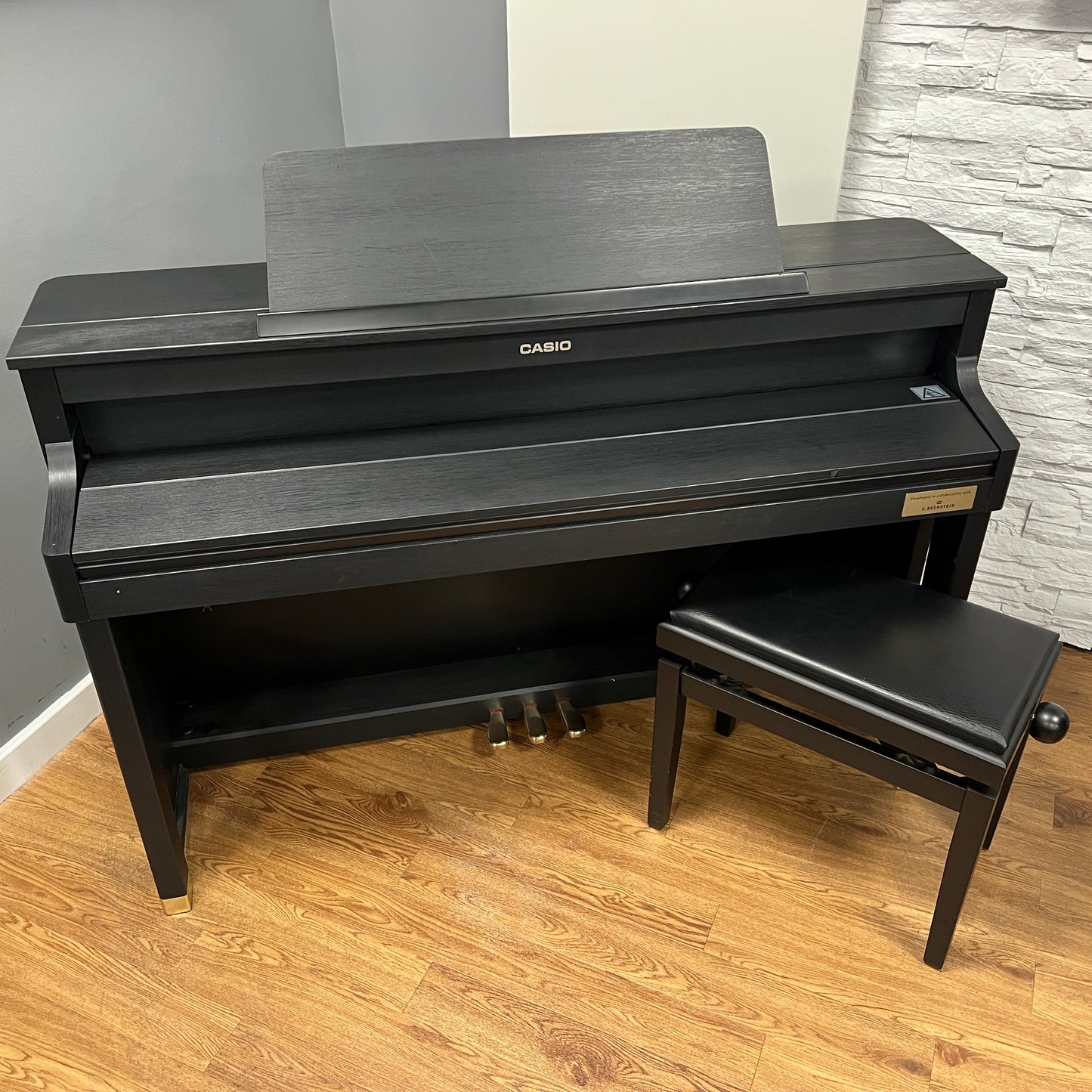 Casio GP400BK Digital Piano With Matching Stool; Ser No:939ADC588001672 | Second Hand