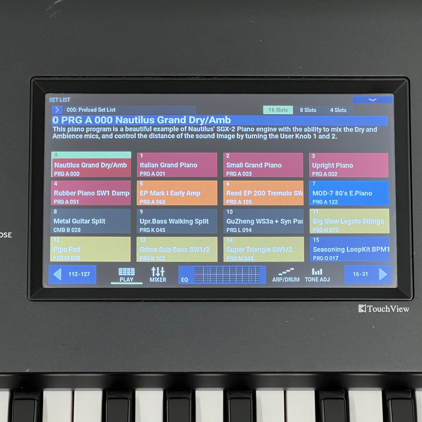 Korg Nautilus 73: Serial No: 202 | Second Hand