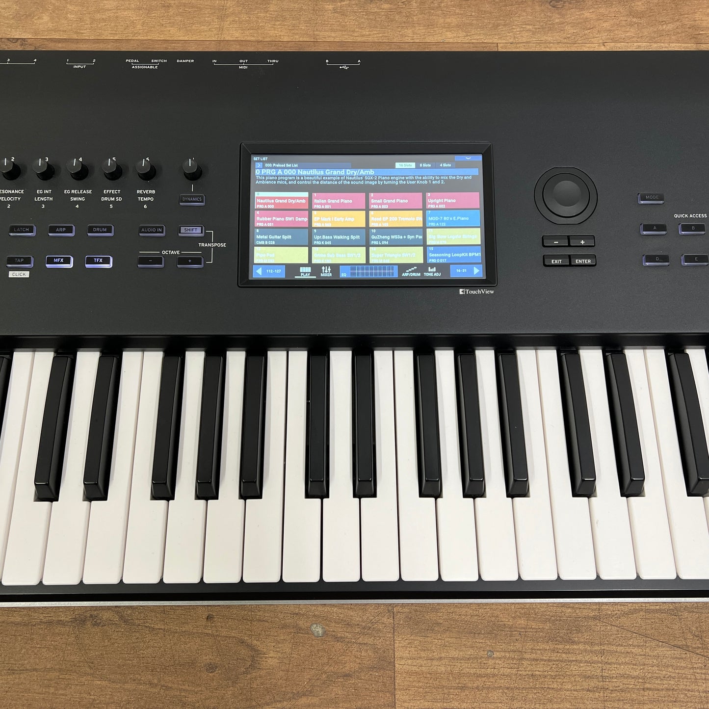 Korg Nautilus 61; Serial No: 713 | Second Hand