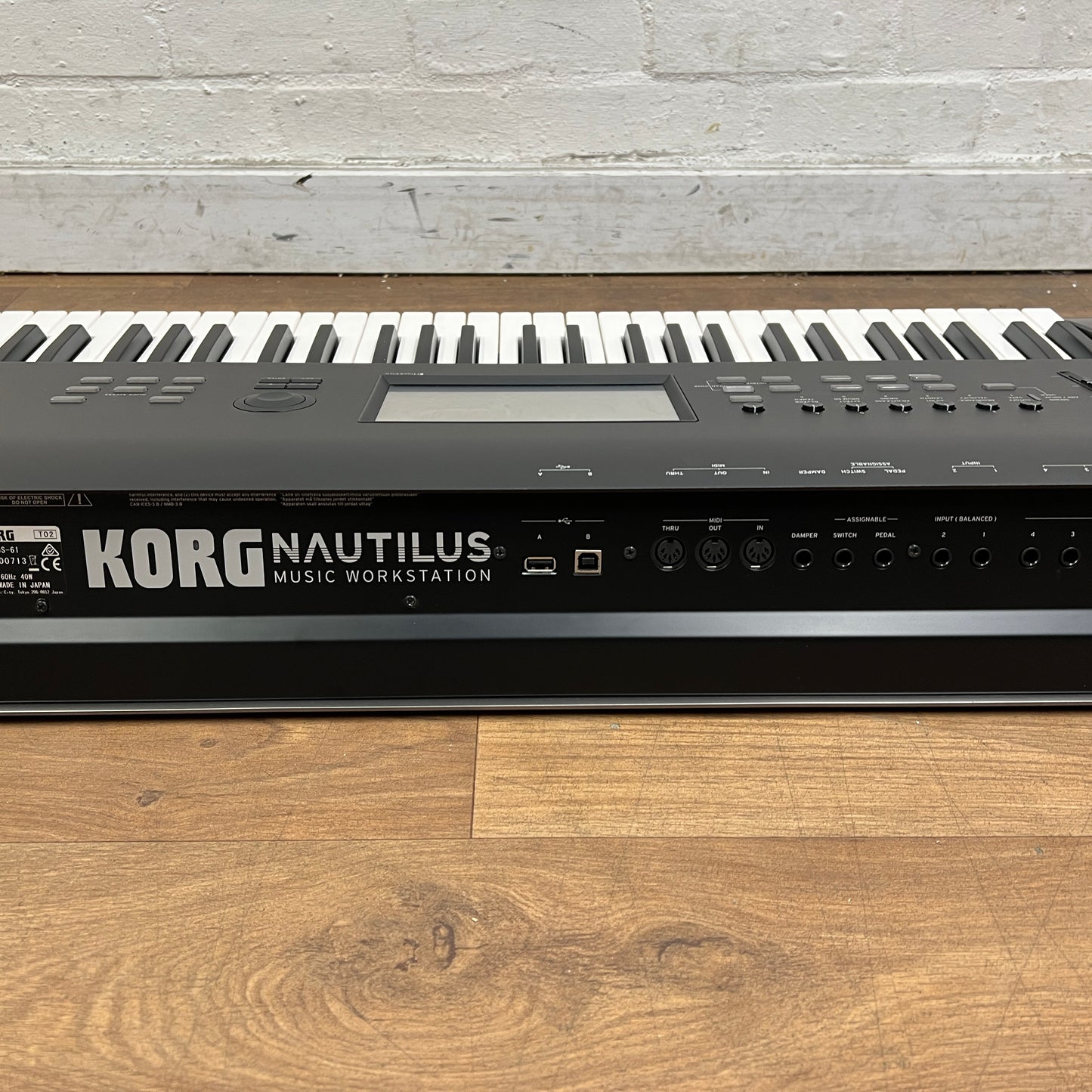 Korg Nautilus 61; Serial No: 713 | Second Hand
