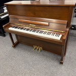 Wendl & Lung 122 Upright Piano in Satin Walnut: Serial No: 18680 | Second Hand