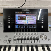 Yamaha Tyros 5 76 Keyboard With Speaker System; Serial No: BAVY01005 | Second Hand
