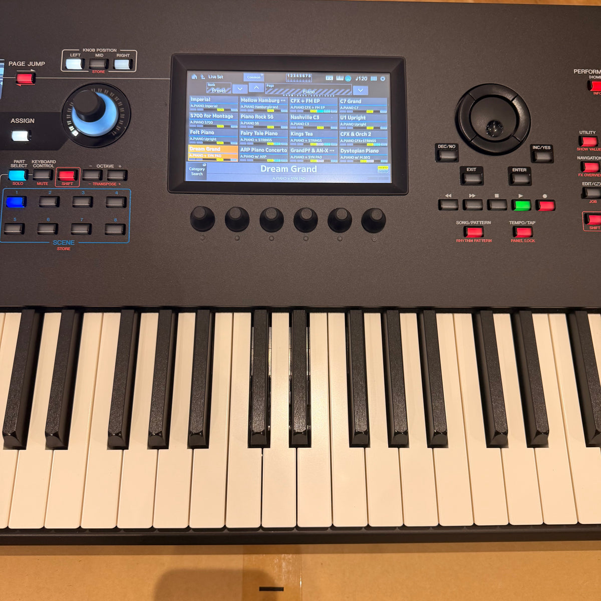 Yamaha Montage M8X Keyboard; Serial No: BCFM01008 | Second Hand