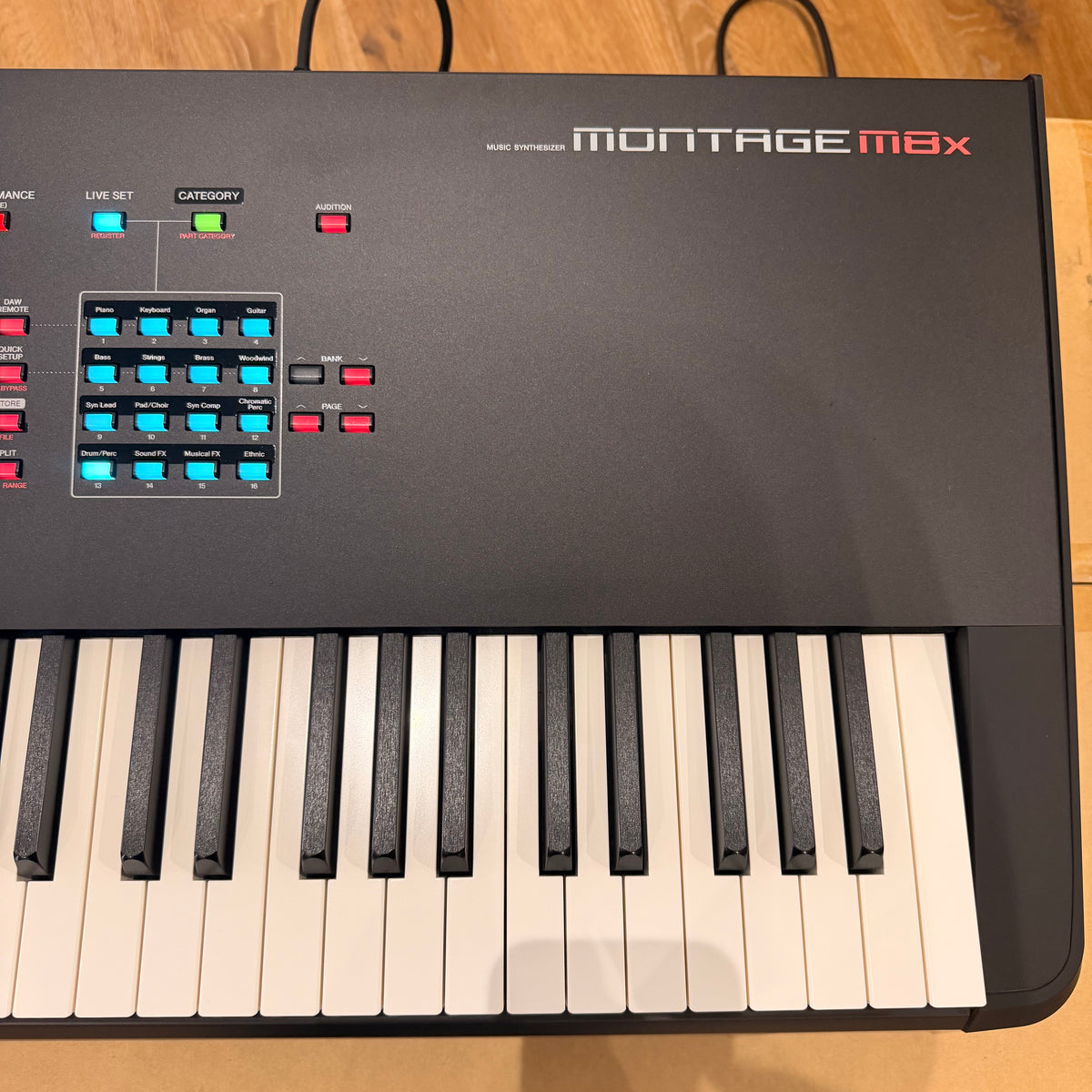 Yamaha Montage M8X Keyboard; Serial No: BCFM01008 | Second Hand
