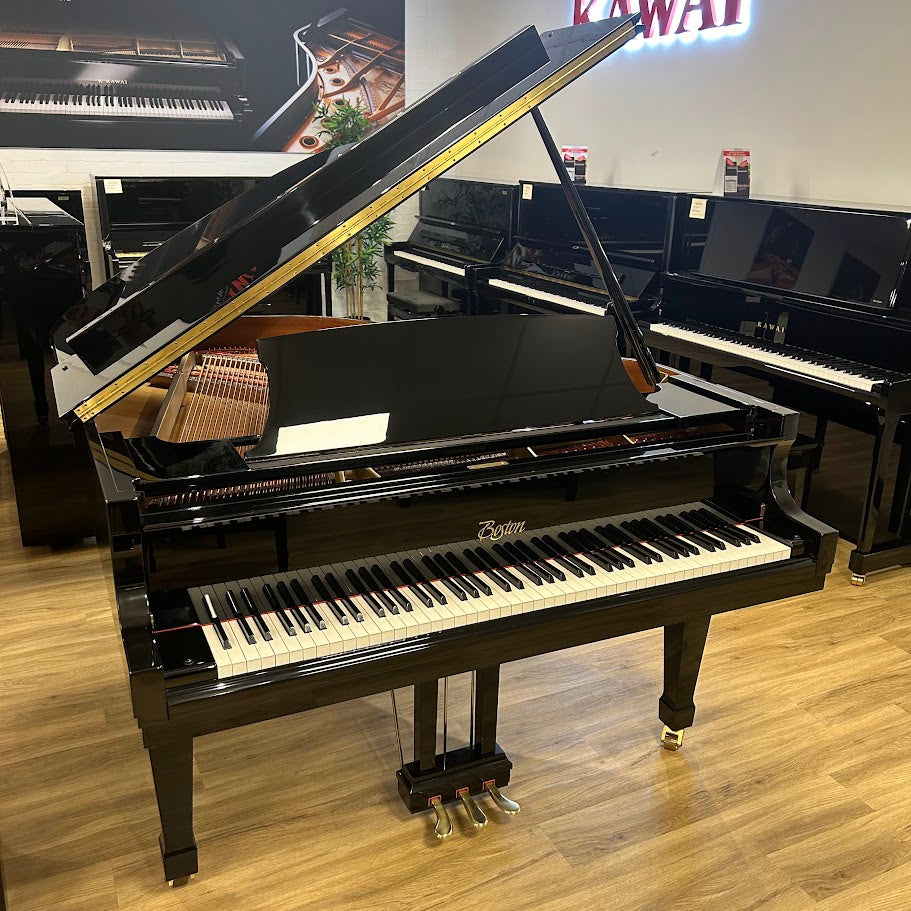 Boston GP178 Grand Piano; Polished Ebony: Serial No: 141469 | Second Hand