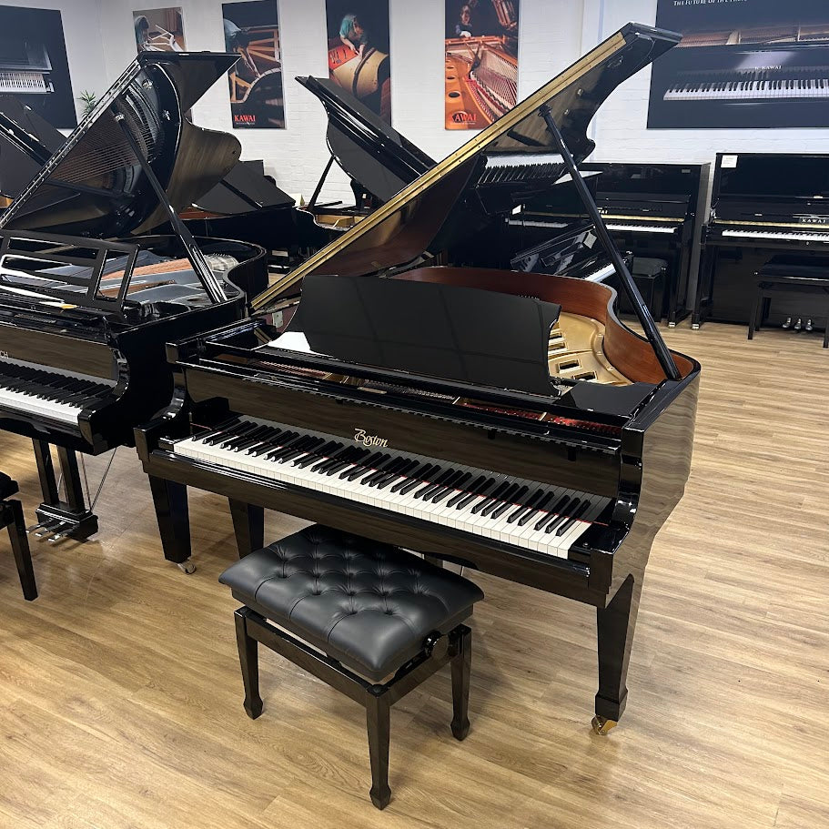 Boston GP178 Grand Piano; Polished Ebony: Serial No: 141469 | Second Hand