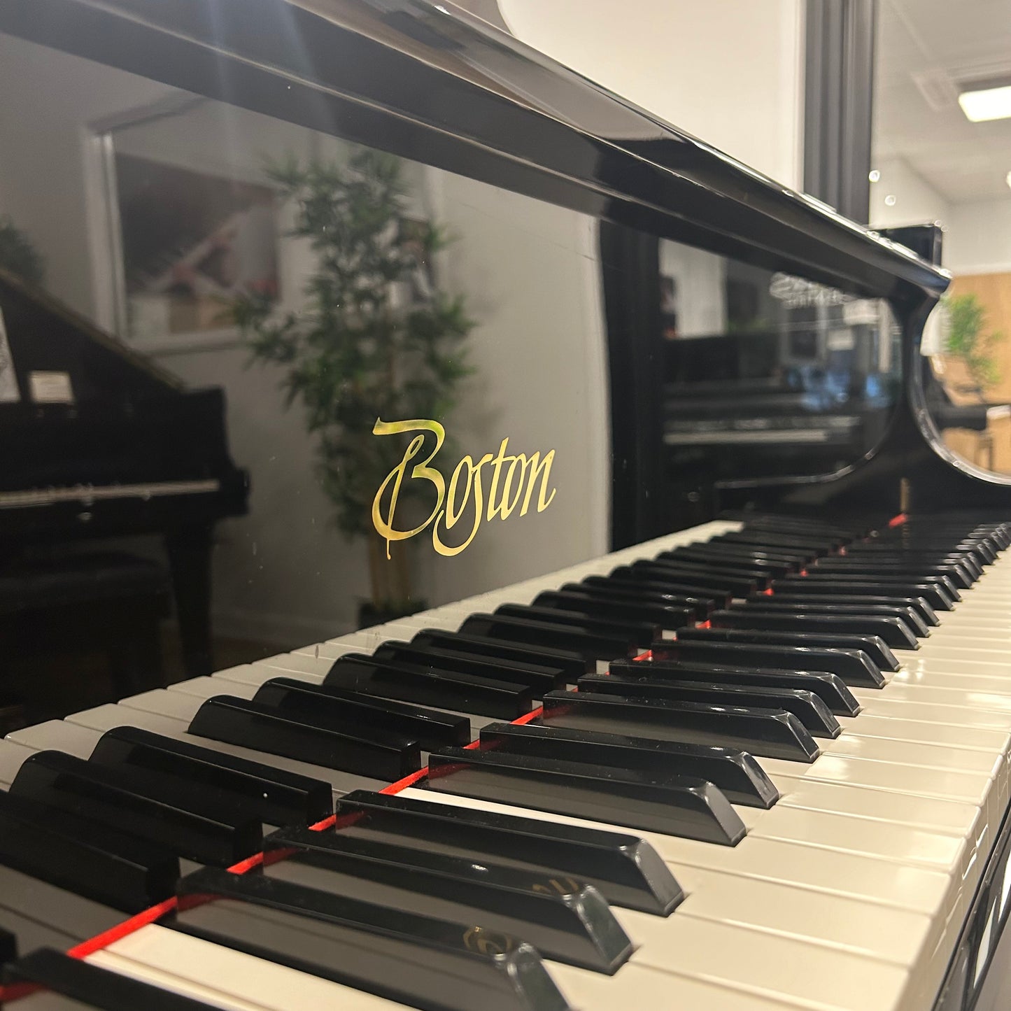 Boston GP178 Grand Piano; Polished Ebony: Serial No: 141469 | Second Hand