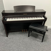 Yamaha CLP745 Rosewood Digital Piano With Matching Stool; Serial No: BCDP01036 | Second Hand