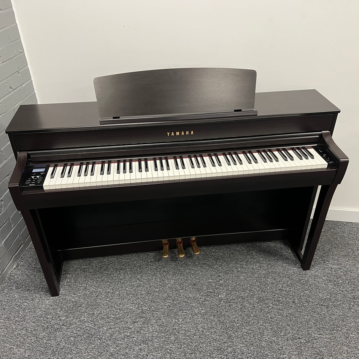 Yamaha CLP745 Rosewood Digital Piano With Matching Stool; Serial No: BCDP01036 | Second Hand