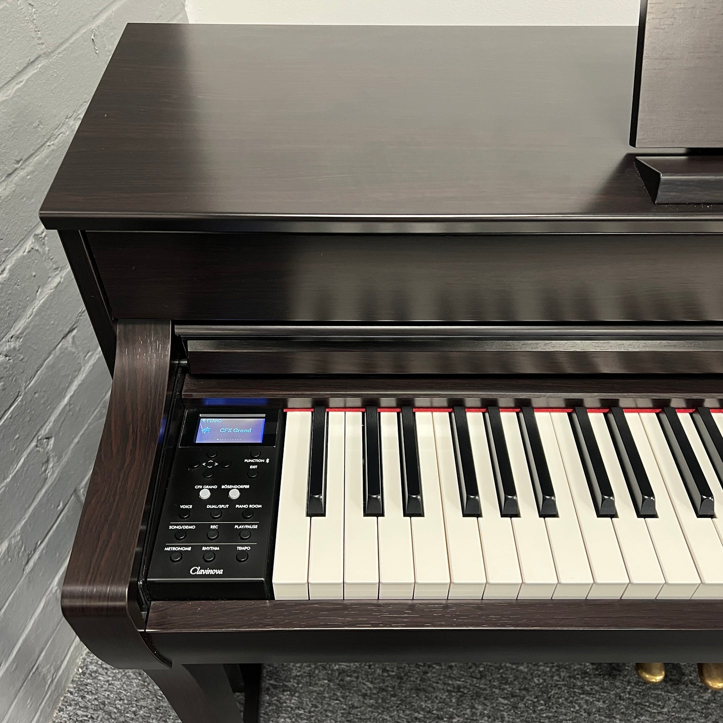 Yamaha CLP745 Rosewood Digital Piano With Matching Stool; Serial No: BCDP01036 | Second Hand