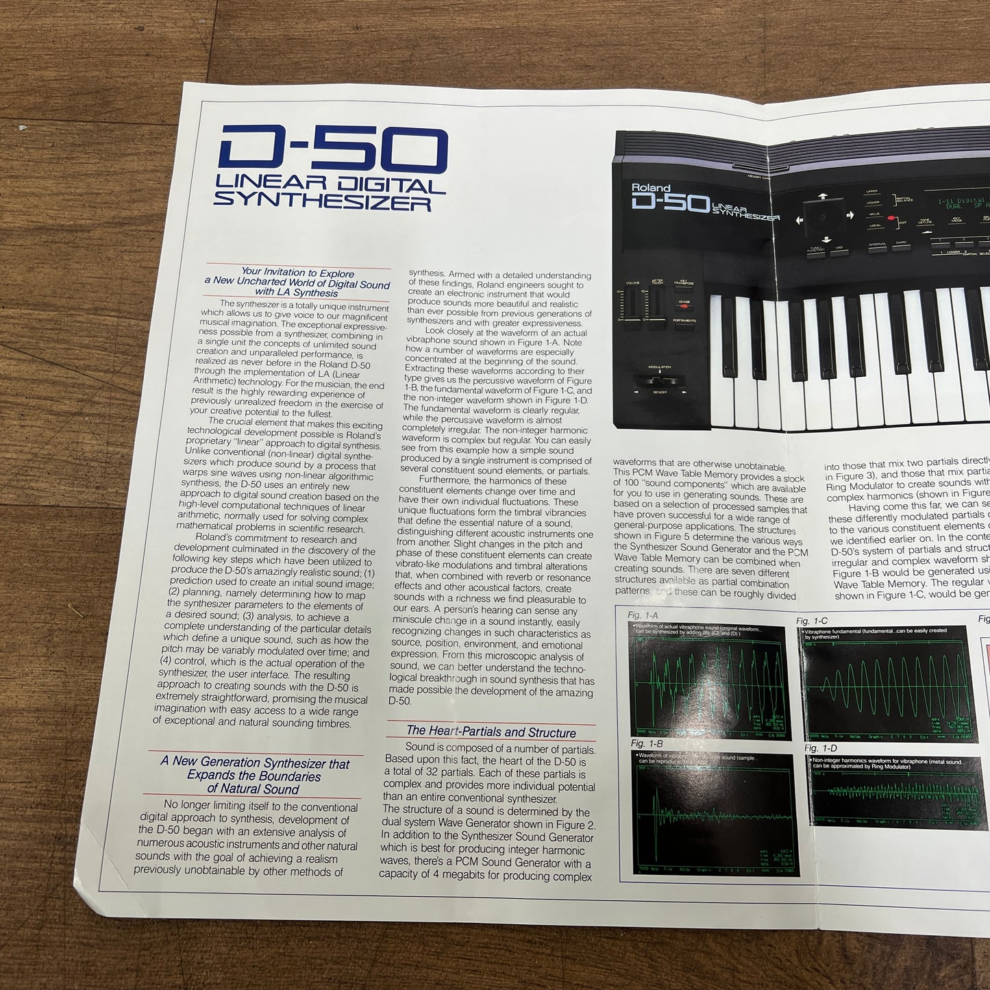 Roland; Brochure For Roland D50