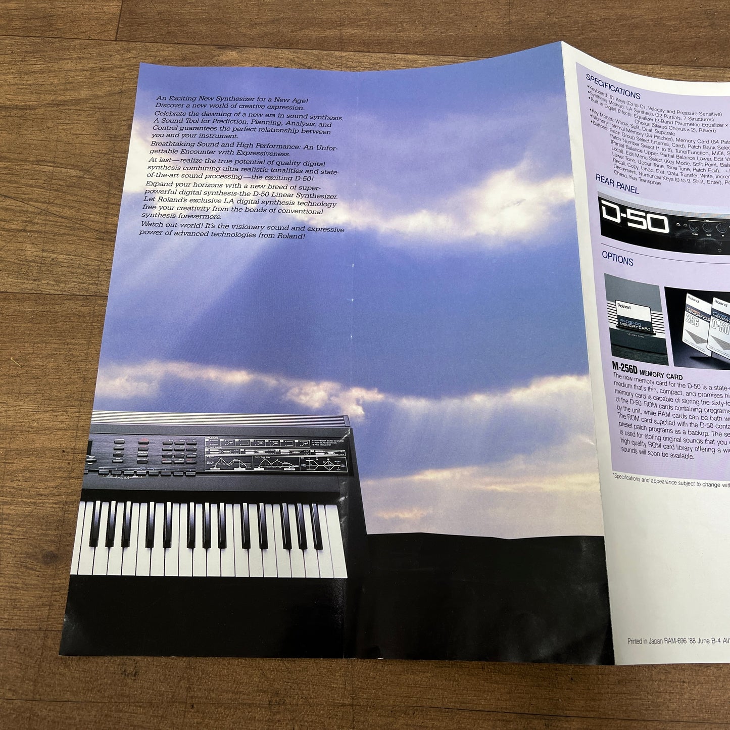 Roland; Brochure For Roland D50