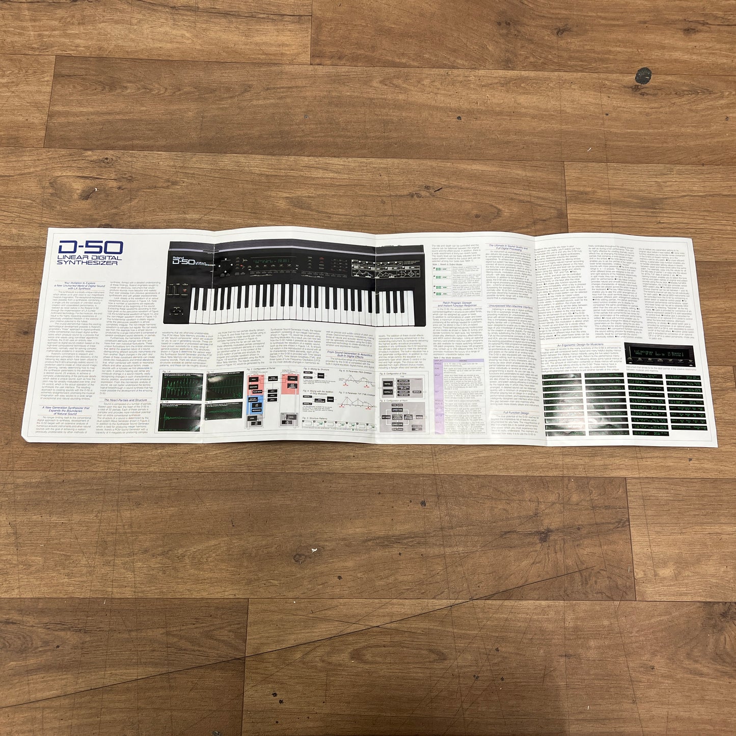 Roland; Brochure For Roland D50