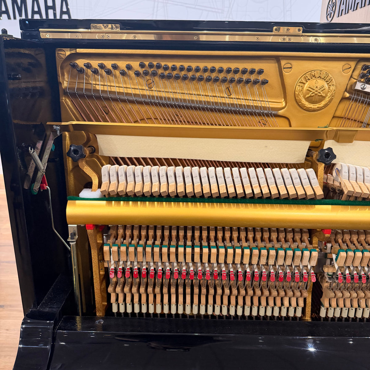 Yamaha U3 Upright Piano in Polished Ebony: Serial No: H2399461 | CERTIFIED RECONDITIONED