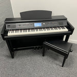 Yamaha CVP605B Digital Piano Black With Matching Stool; Serial No: BCUO01006 | Second Hand