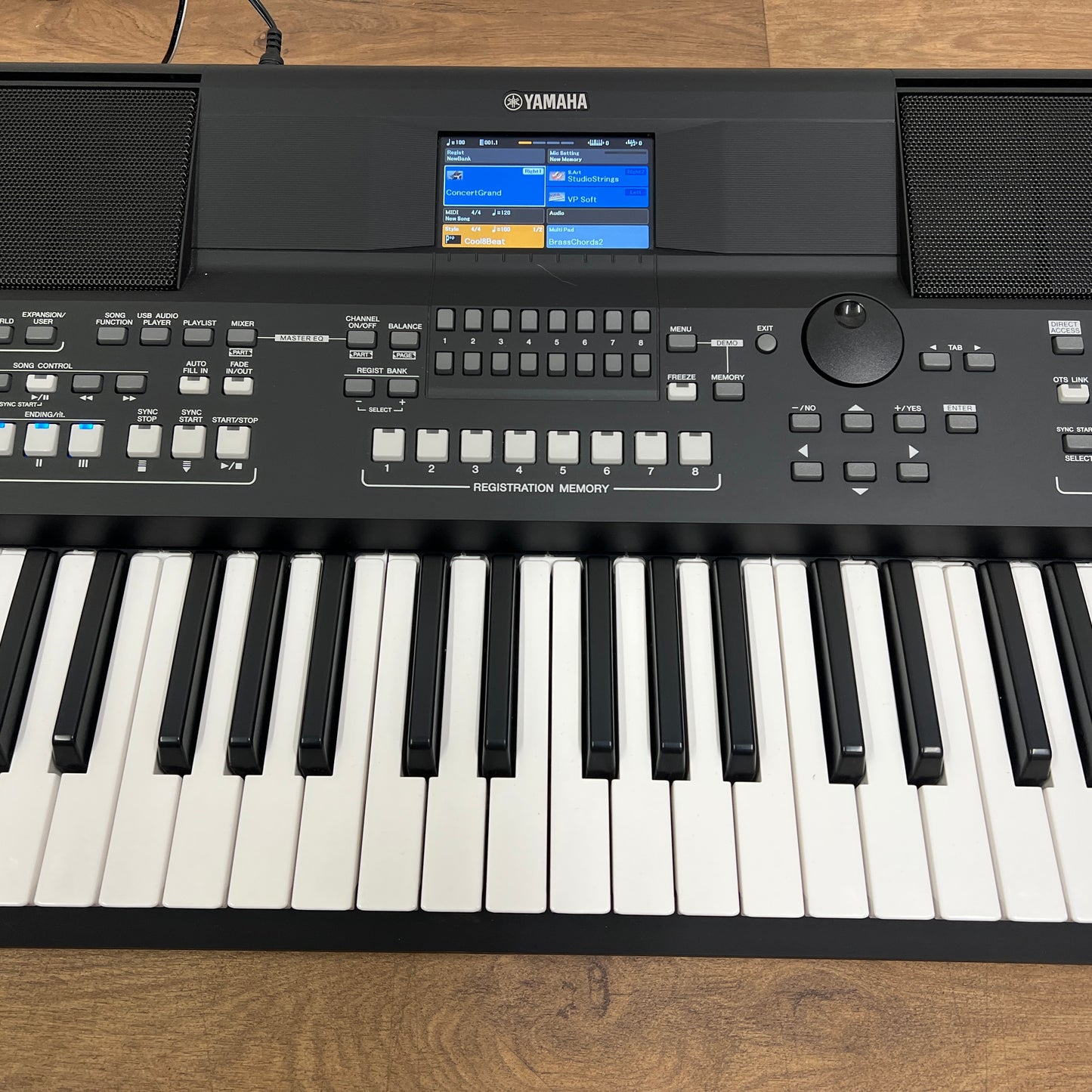 Yamaha PSR SX600 Keyboard; Serial No: JBFP01017 | Second Hand