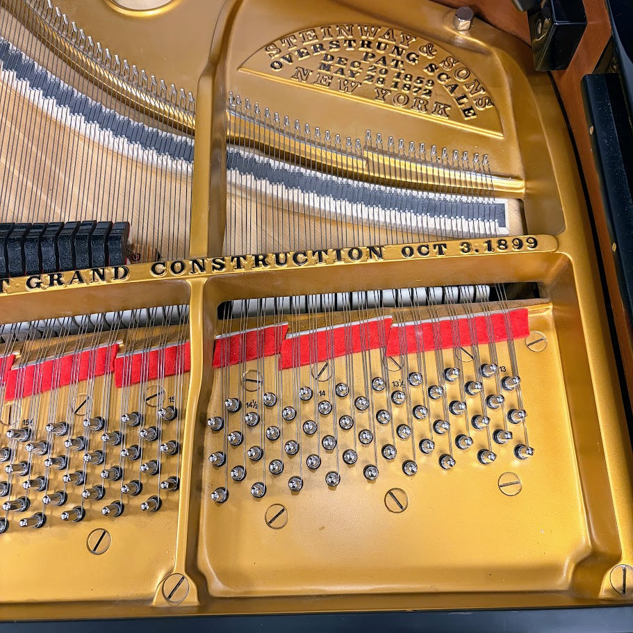 Steinway Model O Grand Piano in Polished Ebony; Serial No: 129017 | Reconditioned