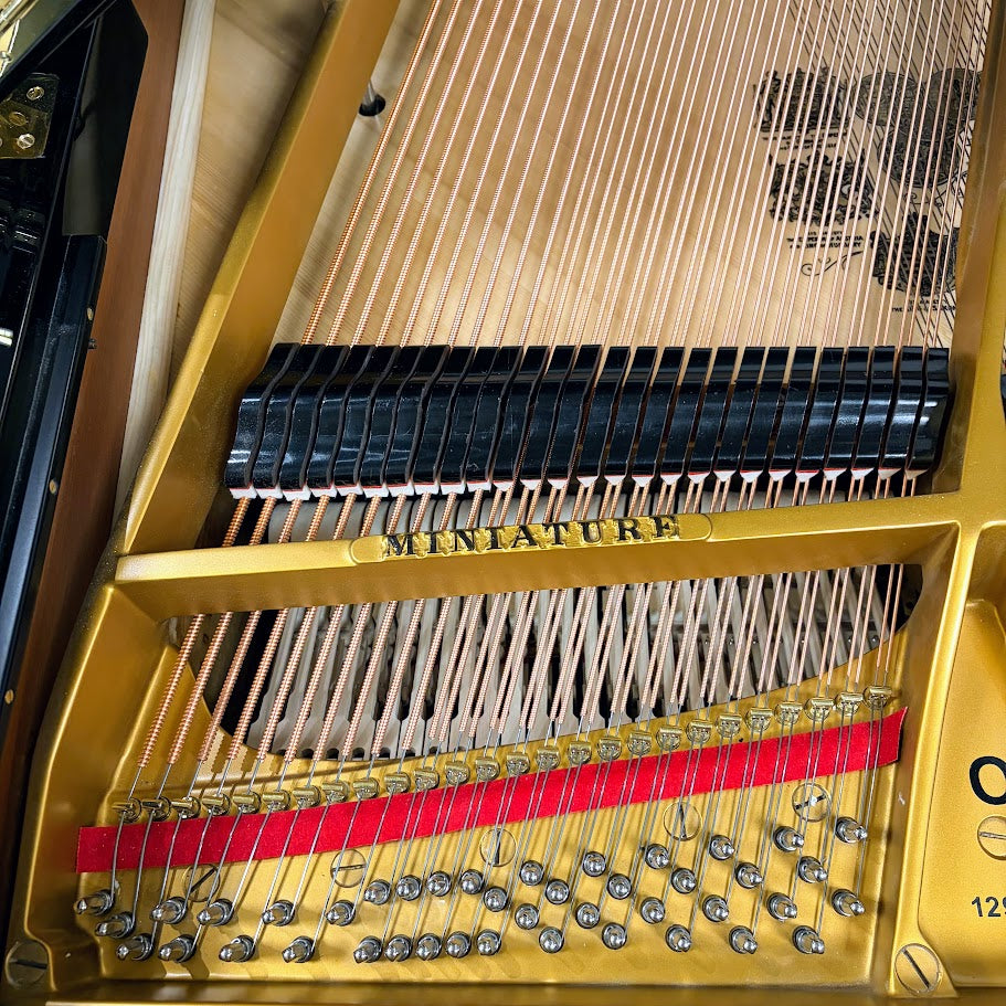 Steinway Model O Grand Piano in Polished Ebony; Serial No: 129017 | Reconditioned