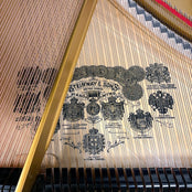 Steinway Model O Grand Piano in Polished Ebony; Serial No: 129017 | Reconditioned