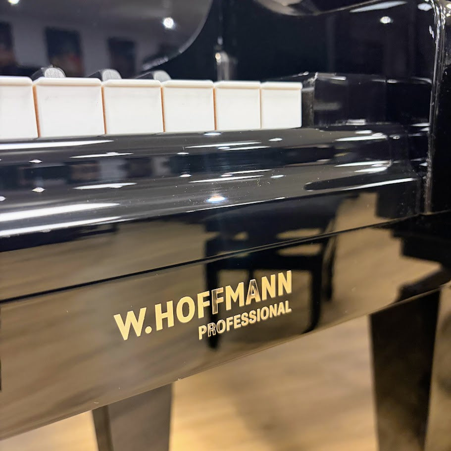 W Hoffmann Professional P162 Grand Piano; Polished Ebony: Serial No: 173521 | Second Hand