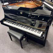 Samick SU105C Upright Piano in Polished Black: Serial No: 519978 | Second Hand