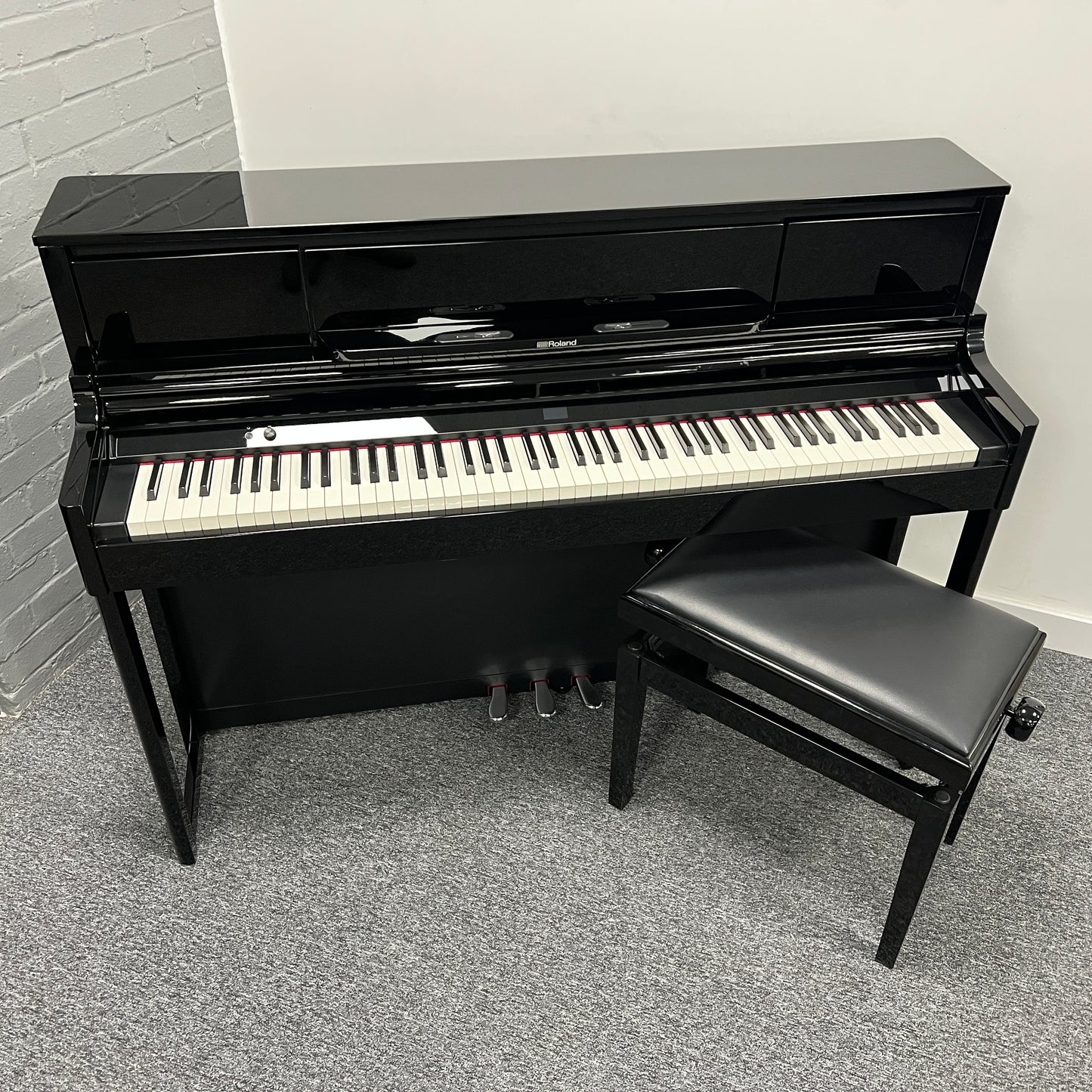 Roland LX5 PE Digital Piano With Matching Stool; Serial No: Z3R0274 | Second Hand