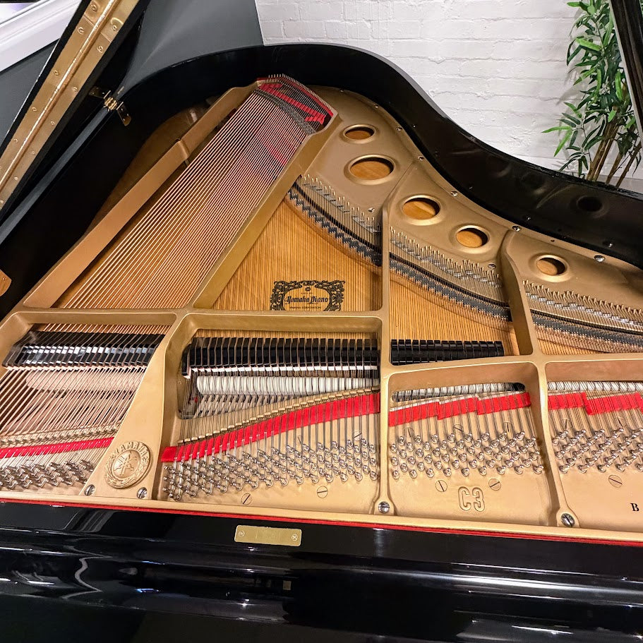 Yamaha C3 Polished Ebony Grand Piano Serial No: B2263607 | Reconditioned