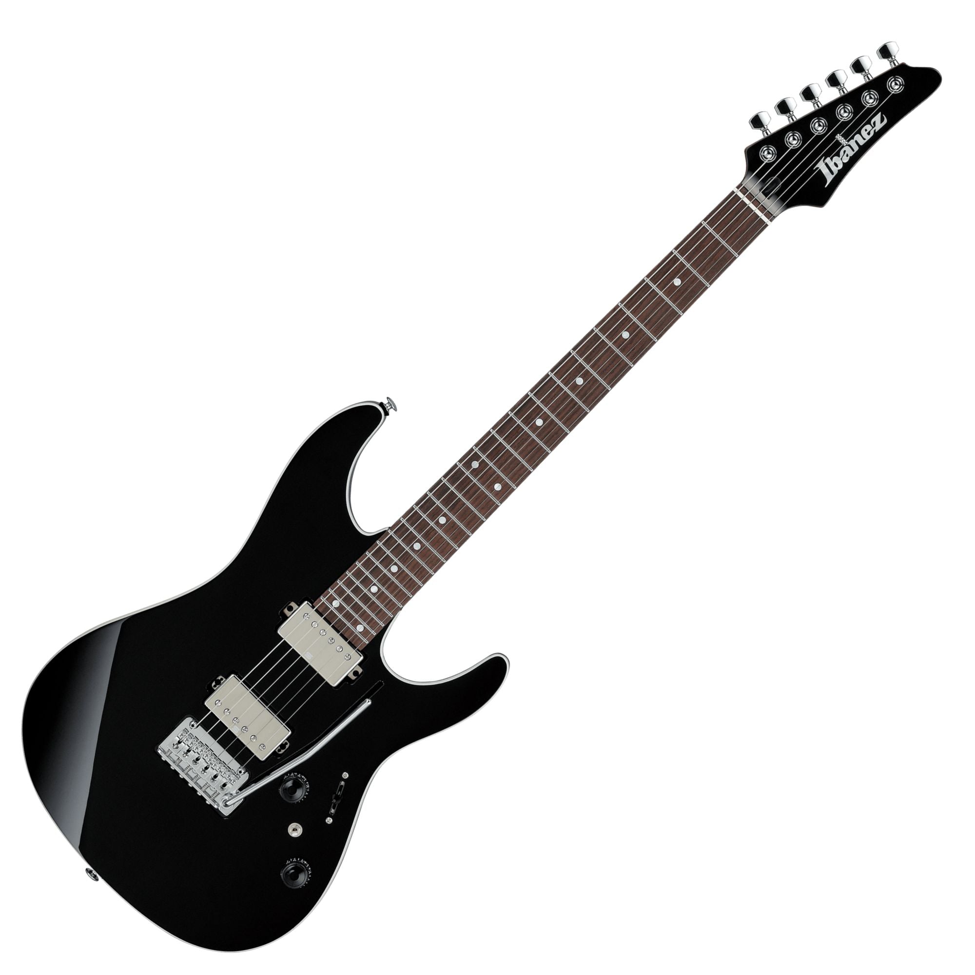 ギター Ibanez AZ42P1-BK Ibanez AZ42P1-BK Premium Electric Guitar; Black | Bonners Music