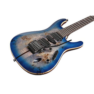 Ibanez S1070PBZ-CLB Electric Guitar; Celurean Blue Burst