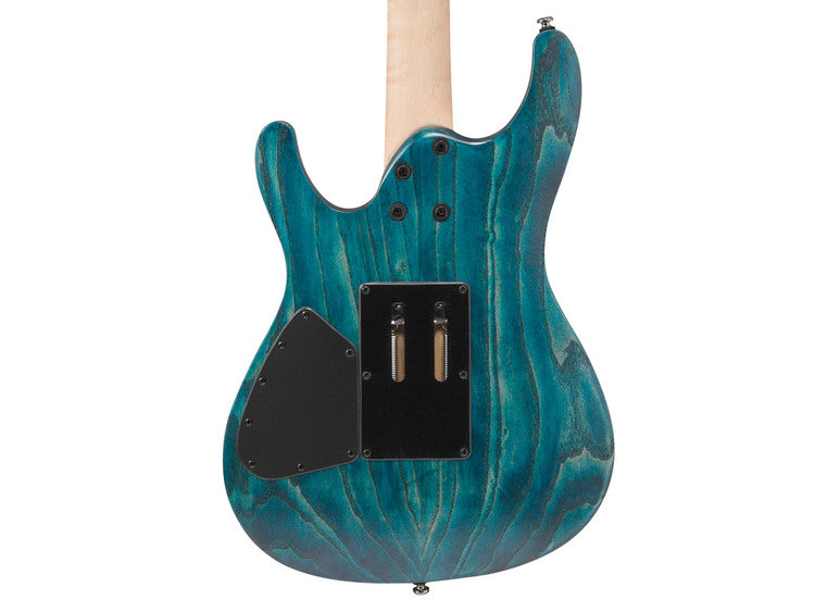 Ibanez S520AH-OBF HH Electric Guitar; Cosmic Blue; Flat Edge-Zero II