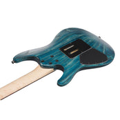 Ibanez S520AH-OBF HH Electric Guitar; Cosmic Blue; Flat Edge-Zero II