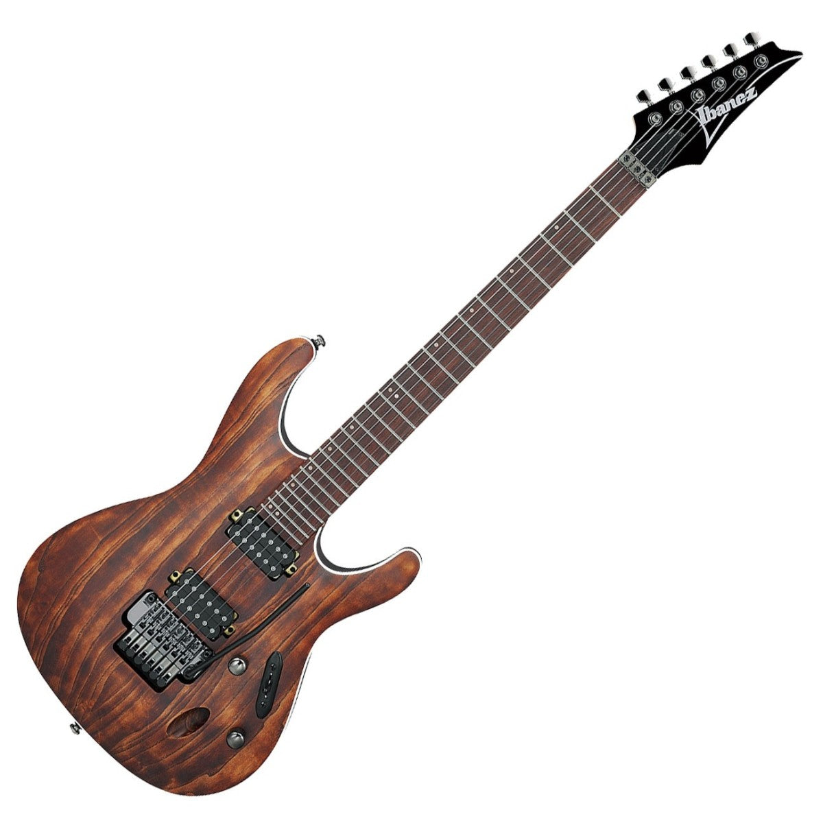 Ibanez S520AH-ABS HH Electric Guitar; Antique Brown; HH Edge-Zero