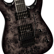 Jackson JS Series Dinky JS32 DKAP Electric Guitar; Transparent Black