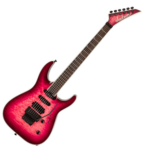 Jackson Pro Plus Series Soloist SLA3Q Electric Guitar; Fuschia Burst