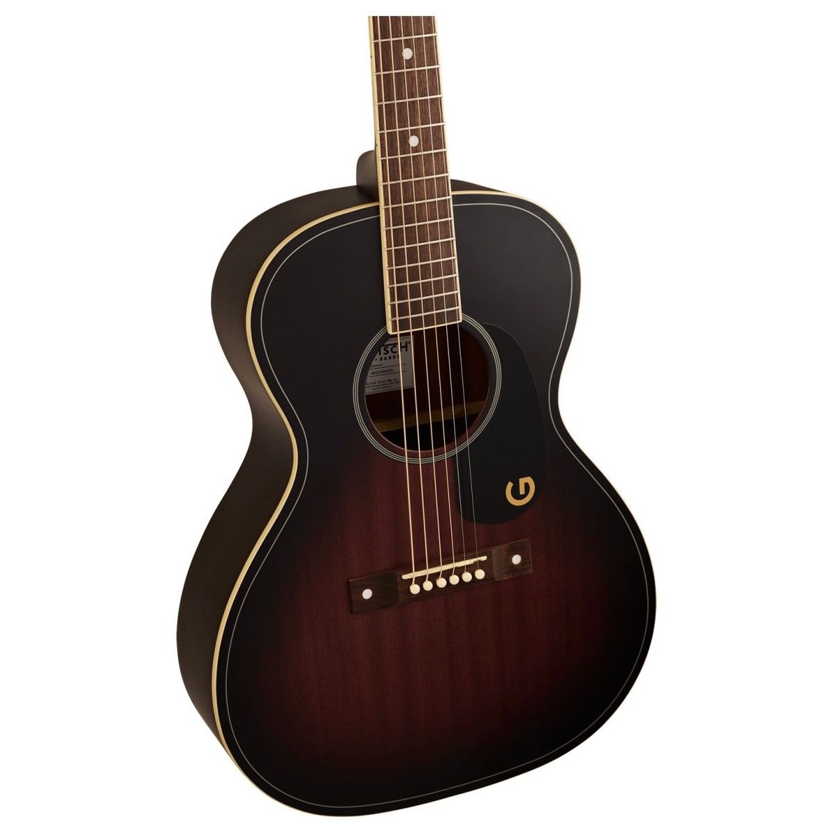 Gretsch Jim Dandy Concert Acoustic Guitar; Deep Cherry Burst
