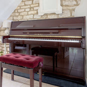 Kawai K15E Upright Piano; Mahogany Polished | INCL £300 EXTRA DISCOUNT UNTIL 30TH JUNE