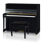 Kawai K300 ATX4 Anytime Silent Upright Piano; Polished Ebony | INCL £300 EXTRA DISCOUNT UNTIL 30TH JUNE