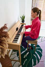 Roland Kiyola KF10 Artisan Digital Piano With Solid Wood Cabinet; Oak