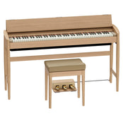 Roland Kiyola KF-20 Pure Oak | Bundle including matching bench