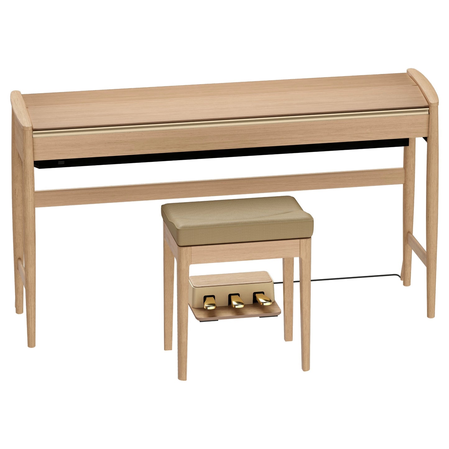 Roland Kiyola KF-20 Pure Oak | Bundle including matching bench