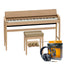 Roland Kiyola KF-20 Pure Oak | Premium Bundle Incl RH300 Headphones & Bench