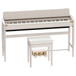 Roland Kiyola KF-20 Sheer White | Bundle including matching bench