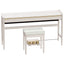 Roland Kiyola KF-20 Sheer White | Bundle including matching bench