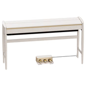 Roland Kiyola KF-20 Sheer White | Premium Bundle Incl RH300 Headphones & Bench