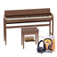 Roland Kiyola KF-20 Walnut | Value Bundle Incl RH5 Headphones & Bench