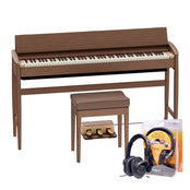 Roland Kiyola KF-20 Walnut | Value Bundle Incl RH5 Headphones & Bench