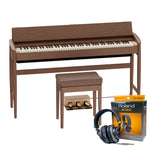 Roland Kiyola KF-20 Walnut | Premium Bundle Incl RH300 Headphones & Bench