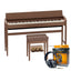 Roland Kiyola KF-20 Walnut | Premium Bundle Incl RH300 Headphones & Bench