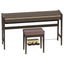 Roland Kiyola KF-25 Smoked Oak | Bundle including matching bench